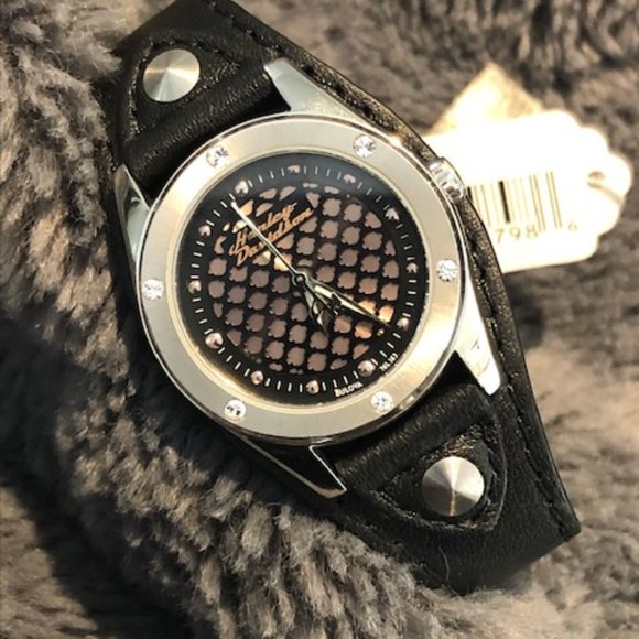 HARLEY DAVIDSON LADIES BULOVA WATCH - Picture 3 of 5